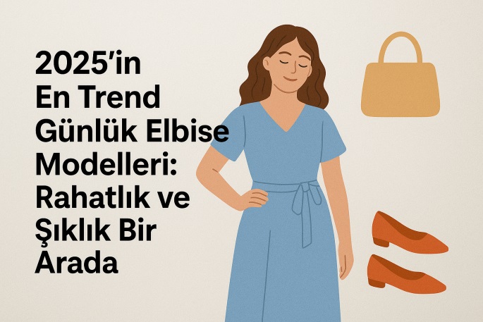 2025’in En Trend Günlük Elbise Modelleri: Rahatlık ve Şıklık Bir Arada