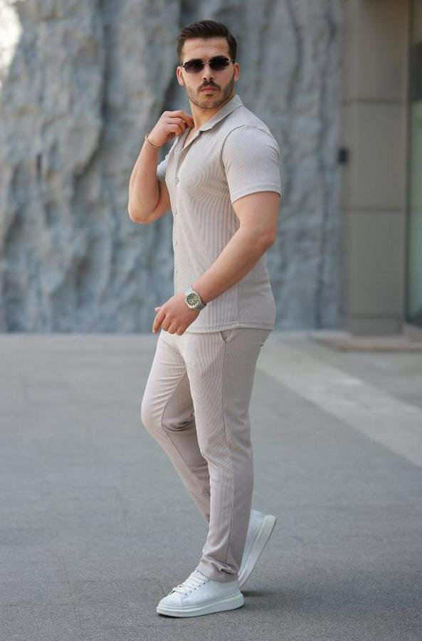 Ottoman Kumaş Pantolon Gömlek Takım