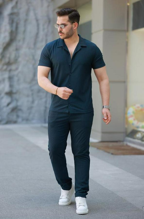 Ottoman Kumaş Pantolon Gömlek Takım