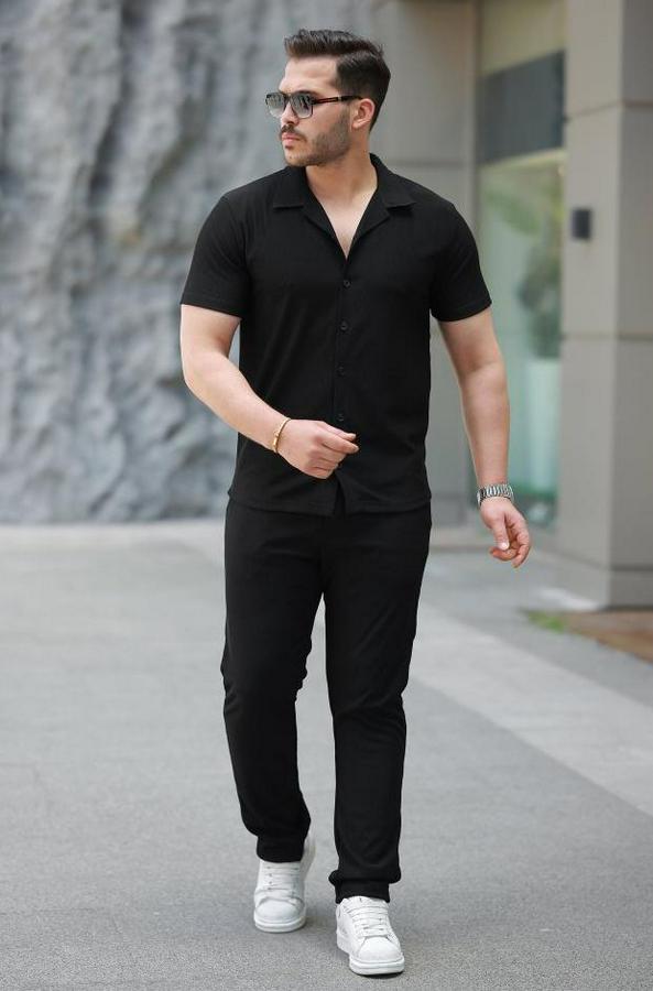 Ottoman Kumaş Pantolon Gömlek Takım