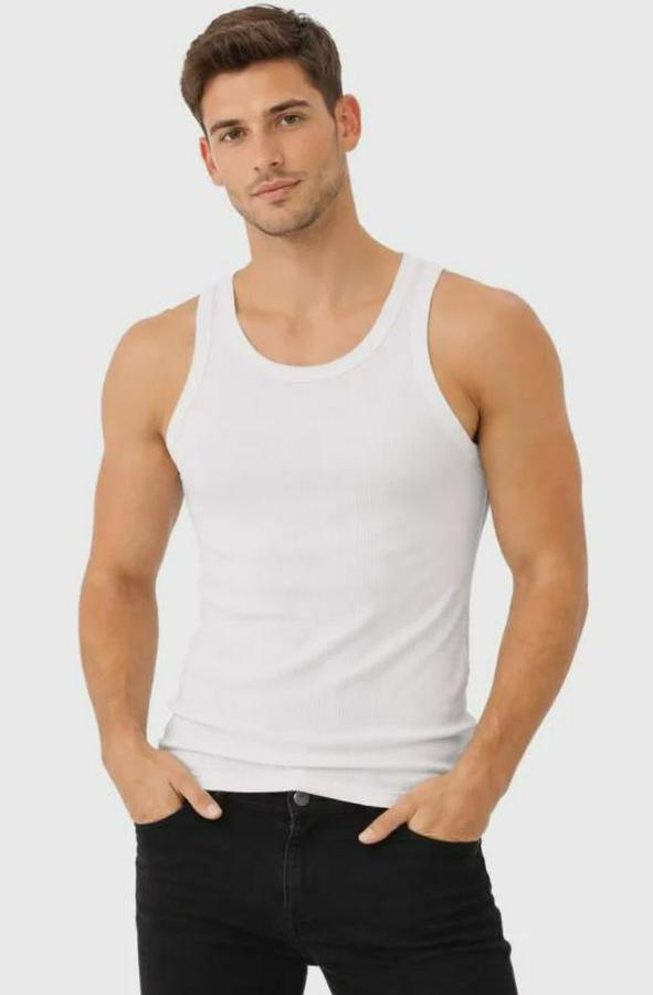 Fitilli Likralı Kaşkorse Atlet Vücuda Oturan Basic Şıklık