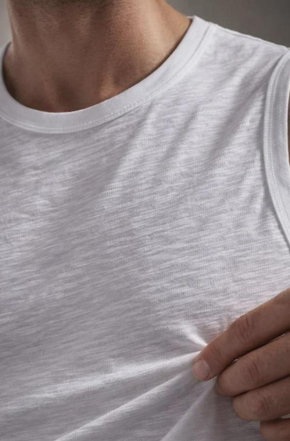 Flamlı Kumaş Sıfır Kolsuz Atlet Basic Spor Üst, Günlük Ve Fitness Kullanımına Uygun