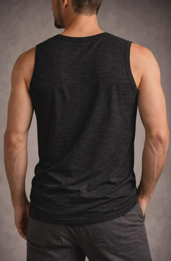 Flamlı Kumaş Sıfır Kolsuz Atlet Basic Spor Üst, Günlük Ve Fitness Kullanımına Uygun