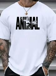 Baskılı Oversize Bisiklet Yaka T-Shirt