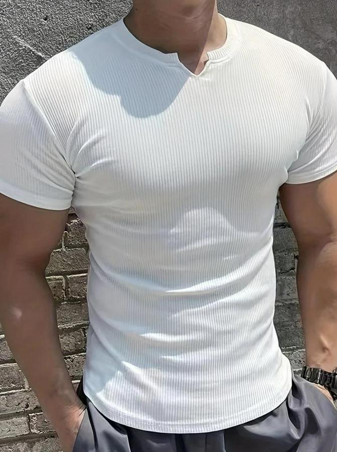 Kısa Kollu Bisiklet Yaka Burgu Bluz