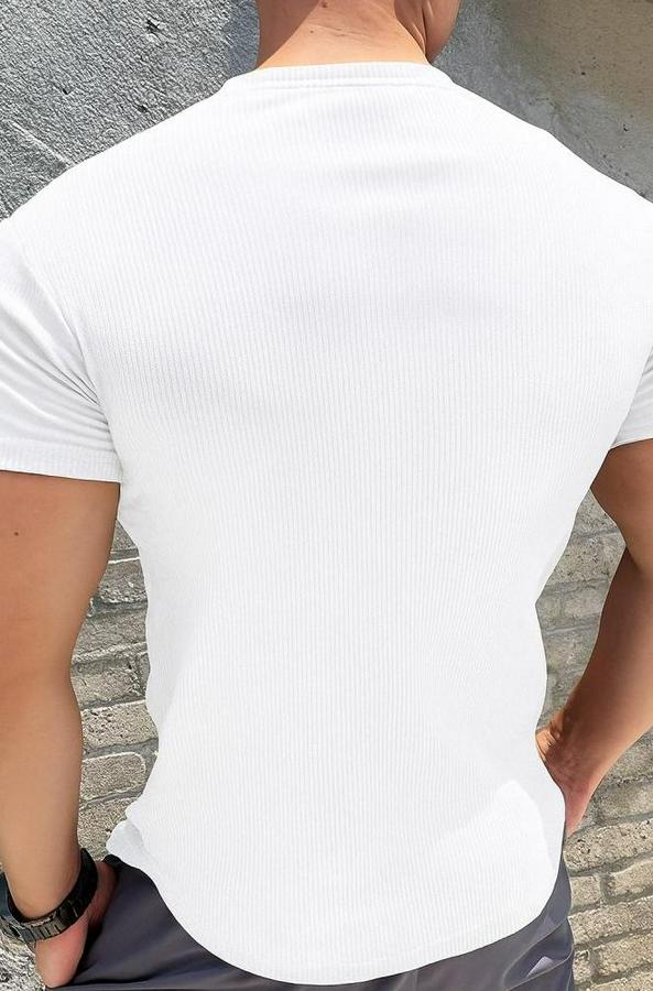 Kısa Kollu Bisiklet Yaka Burgu Bluz