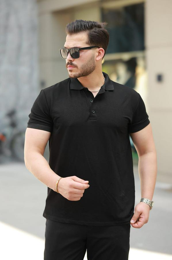 Kısa Kollu Yakalı Viskon Iki Iplik Bluz