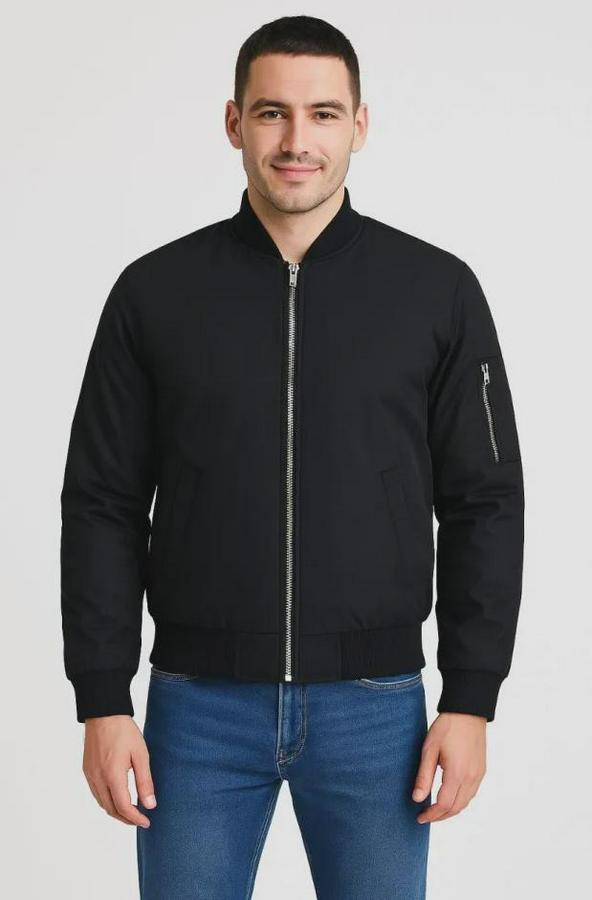Arka Bomber Ceket