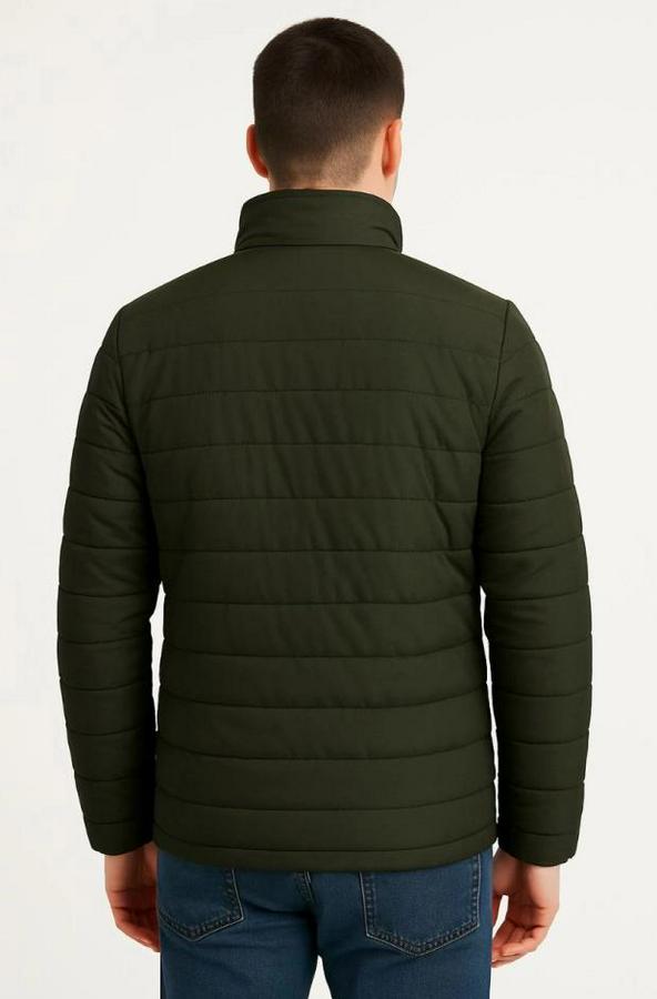 Bomber Mont Ceket – Su Itici Kumaş, Kapitone Astarlı, Fermuarlı, Kışlık