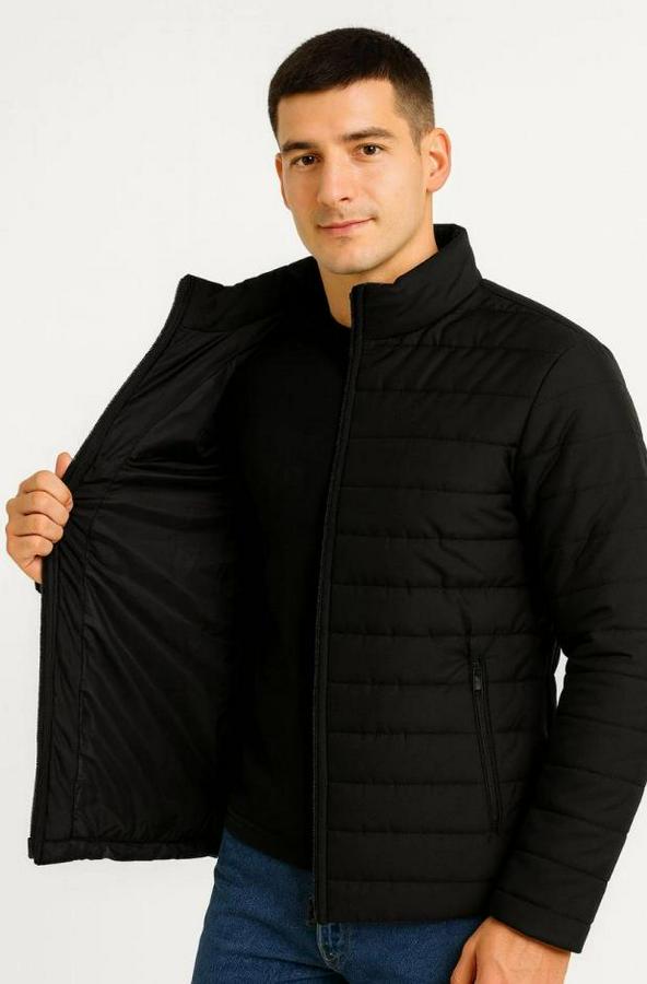 Bomber Mont Ceket – Su Itici Kumaş, Kapitone Astarlı, Fermuarlı, Kışlık