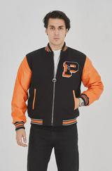 Içten Elyaf Ve Astarlı Kolları Suni Deri Ceket