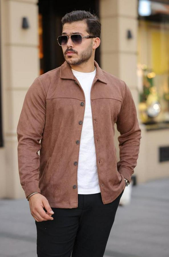 Süet Ceket Gömlek