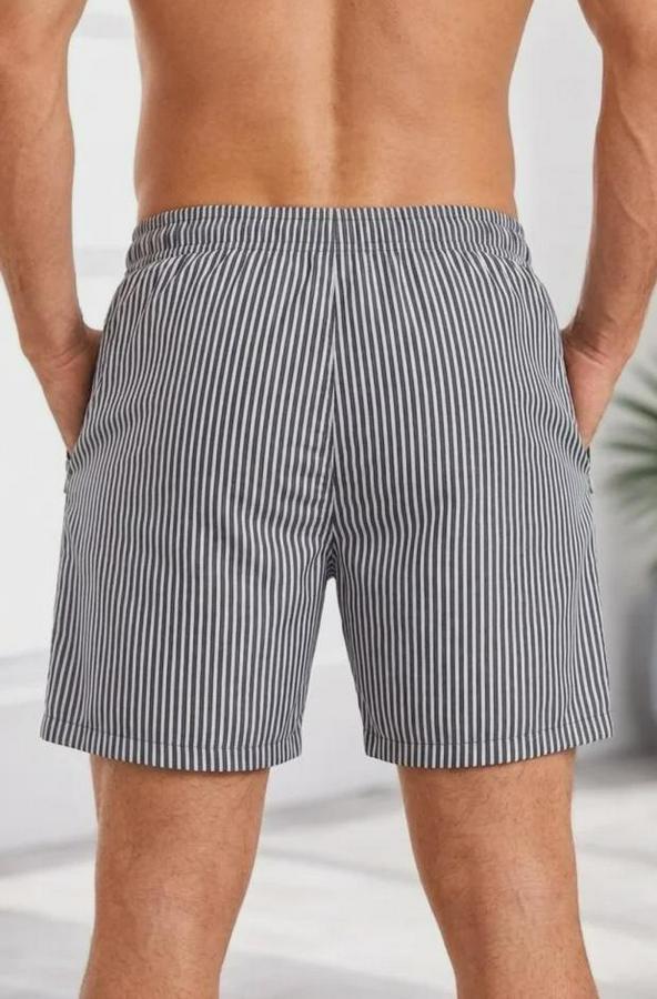 Deniz Şortu Fermuarlı Cepli File Astarlı Hızlı Kuruyan Premium