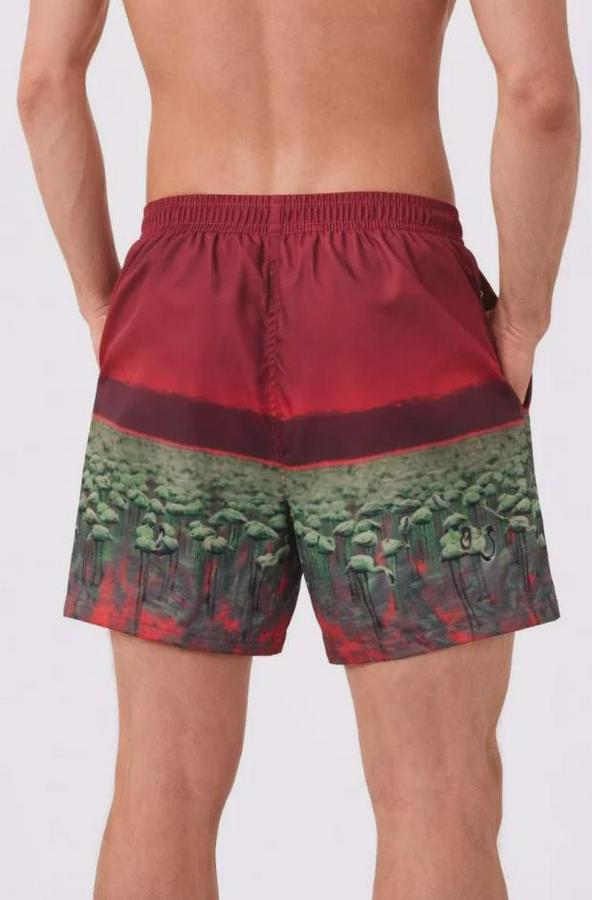 Deniz Şortu Fermuarlı Cepli File Astarlı Hızlı Kuruyan Premium