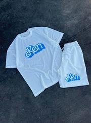 Baskılı Ikili Şort Takım