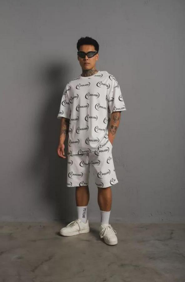 Baskılı Ikili Şortlu Takım