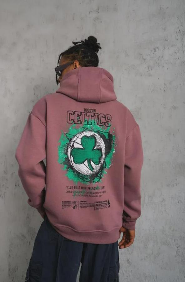 Baskılı Kapüşonlu Ve Kordon Ipli Sweat