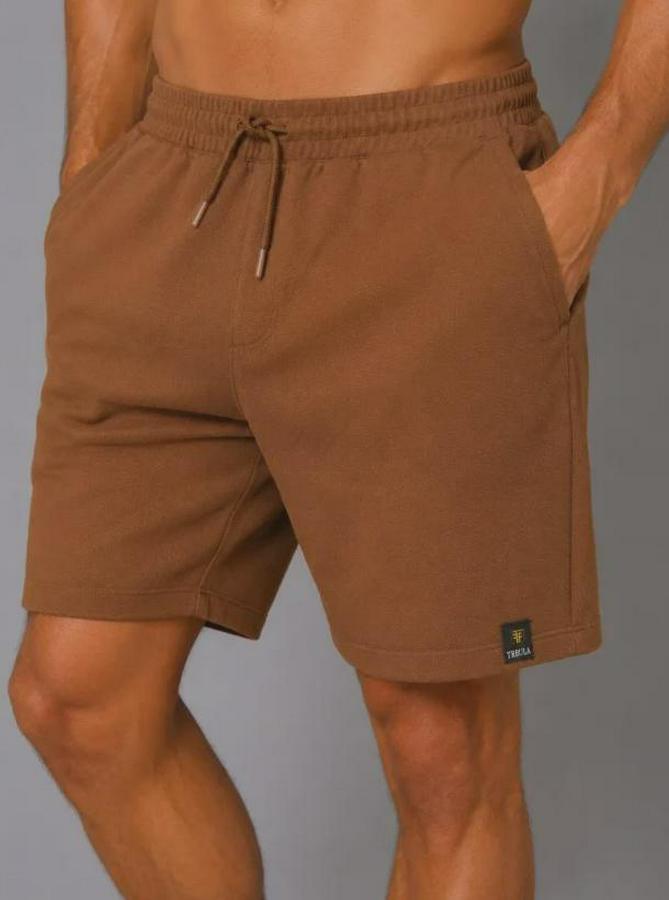 Dokuma Kumaş Cepli Bağcıklı Regular Fit Yazlık Şort