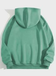 Düz Kapüşonlu Sweat