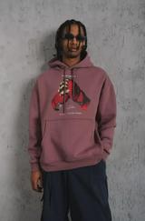 Eldiven Baskılı Kapüşonlu Sweat