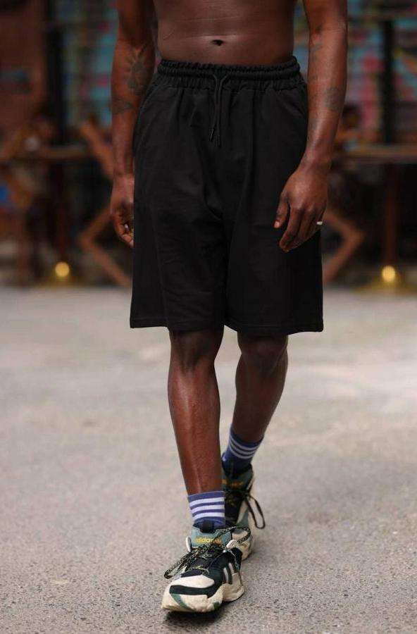 Iki Iplik Cepli Şort