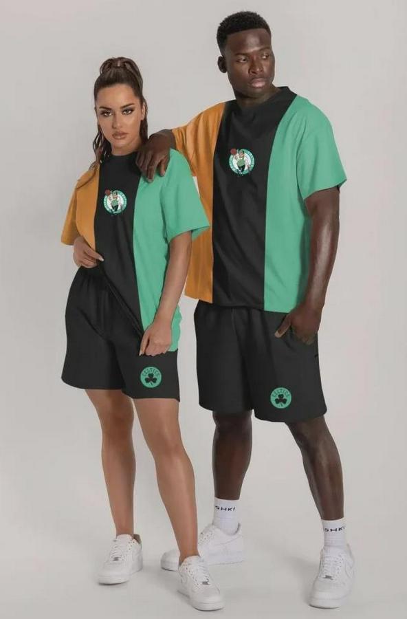 Nakışlı Ikili Şort Takım