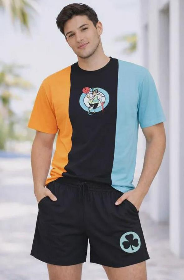 Nakışlı Tişört Şort Ikili Takım Oversize Yazlık Kombin