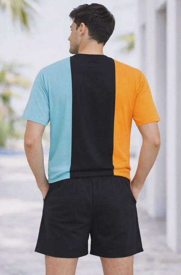 Nakışlı Tişört Şort Ikili Takım Oversize Yazlık Kombin