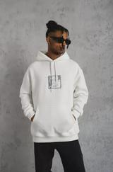 Ön Arka Baskılı Kapşonlu Sweat