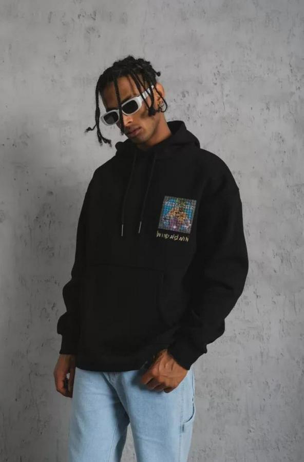 Patel Six Baskılı Kapüşonlu Sweat