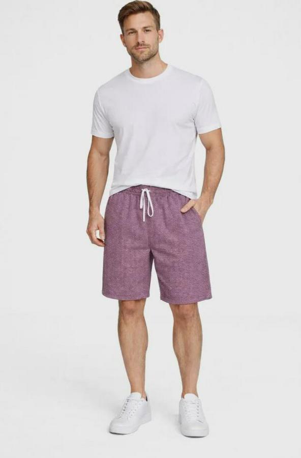 Pötikareli Şort – Beli Lastikli Bağcıklı, Cepli, Rahat Kesim Günlük Yazlık Şort