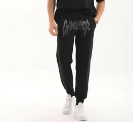 Unisex Taş Detaylı Eşofman Altı