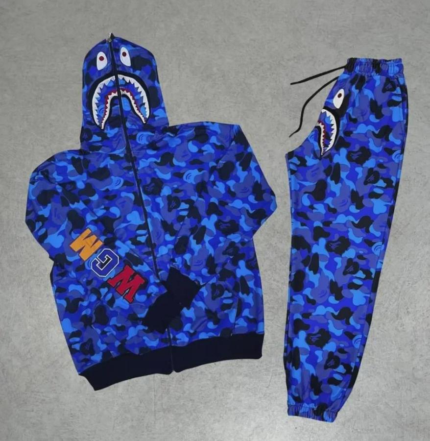Nakış Işlemeli Bape Eşofman Takım
