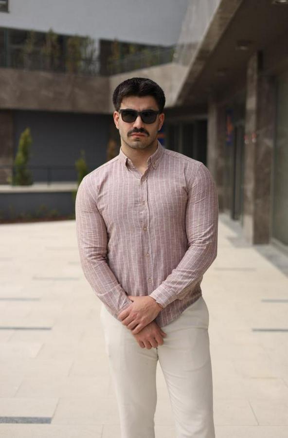 Çizgi Desenli Gömlek