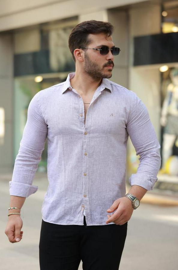 Pamuklu Keten Gömlek