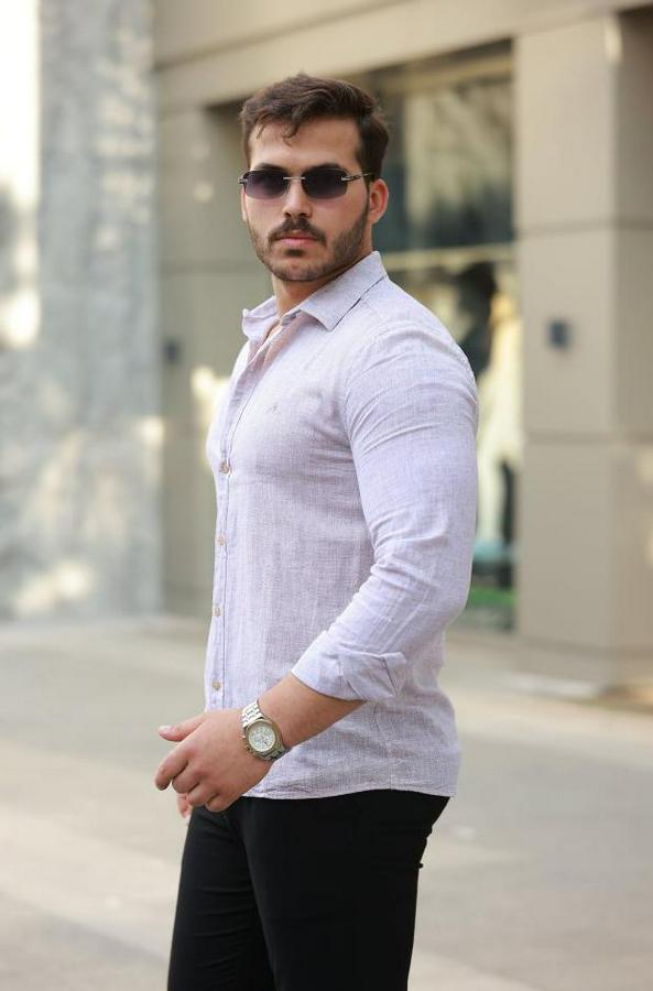 Pamuklu Keten Gömlek