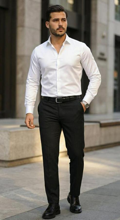 Saten Klasik Gömlek