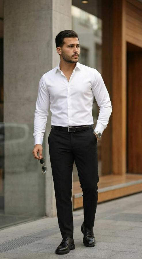 Saten Klasik Gömlek