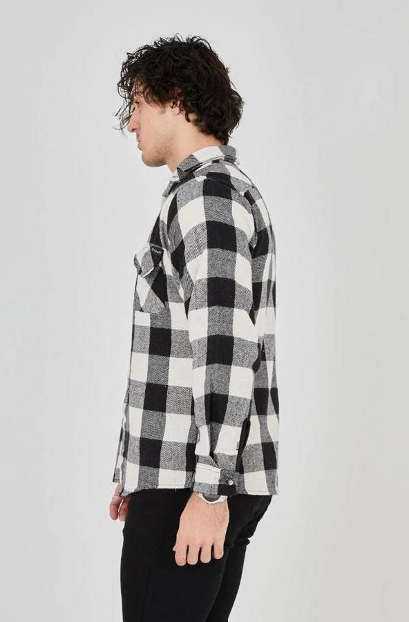 Uzun Kollu Oduncu Gömlek