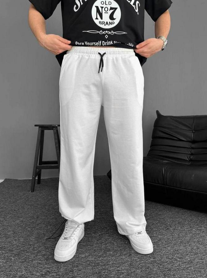 Iki Iplik Kumaş Baggy Alt Esofman