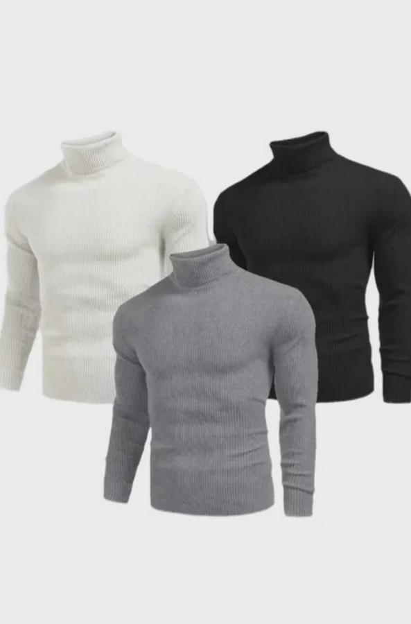 Adet Unisex Kaşkorse Boğazlı Full Likralı Fitilli Body Kazak