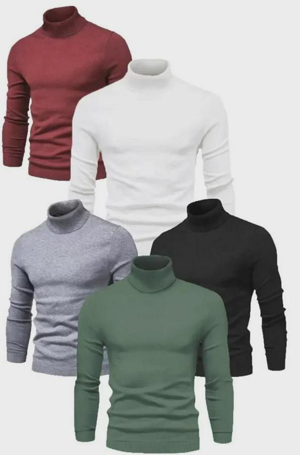 Adet Unisex Kaşkorse Boğazlı Full Likralı Fitilli Body Kazak