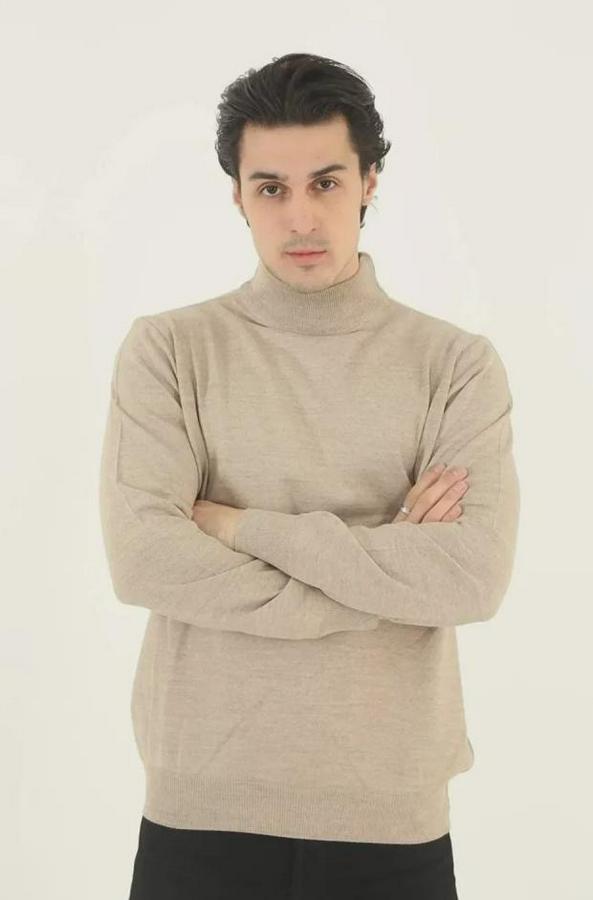 Yarım Balıkçı Yaka Triko Kazak