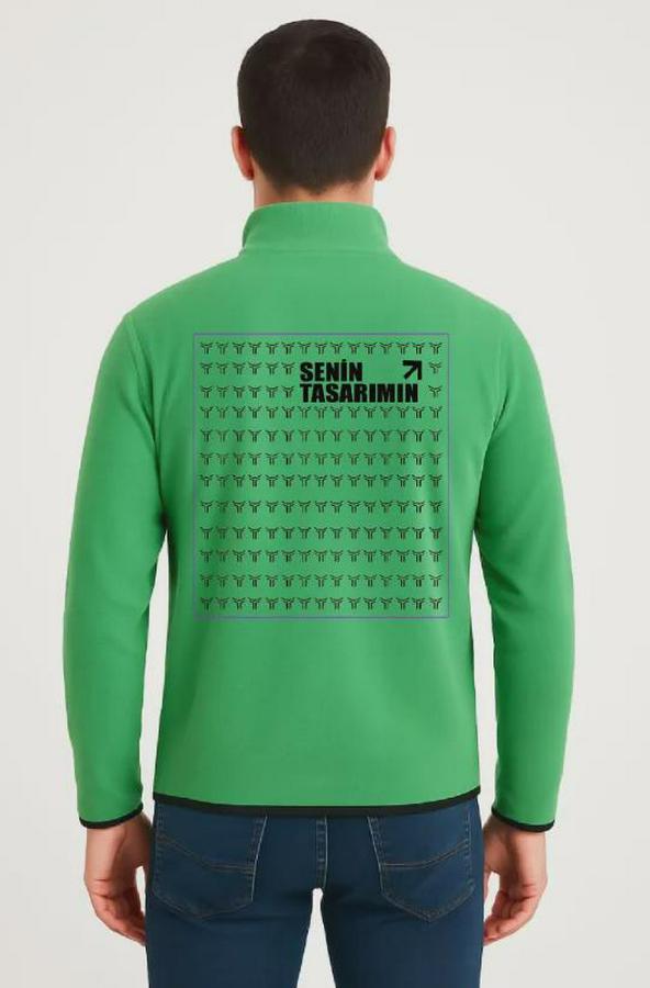 Ön Arka Polar Kazak Dik Yaka