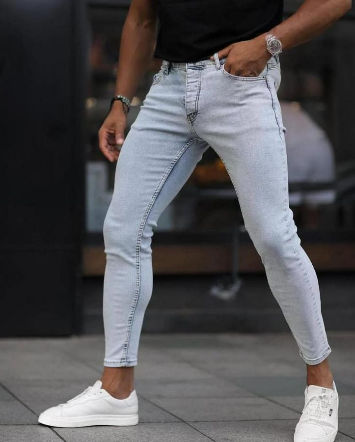 Buz Mavi Skinny Jean