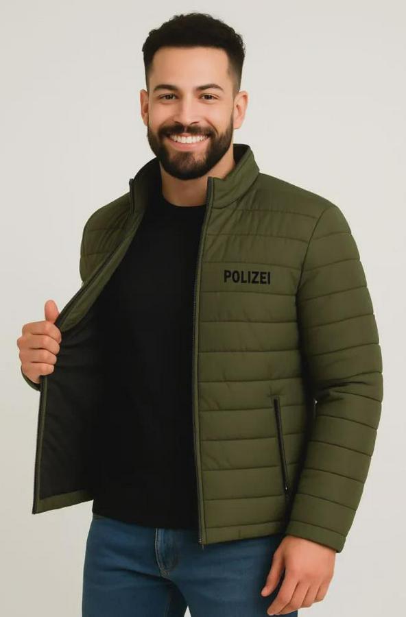 Mikro Su Itici Kapitone Baskılı Astarlı Fermuarlı Bomber Mont