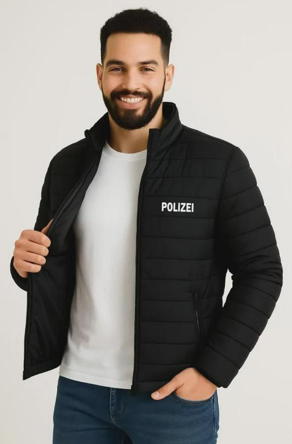 Mikro Su Itici Kapitone Baskılı Astarlı Fermuarlı Bomber Mont