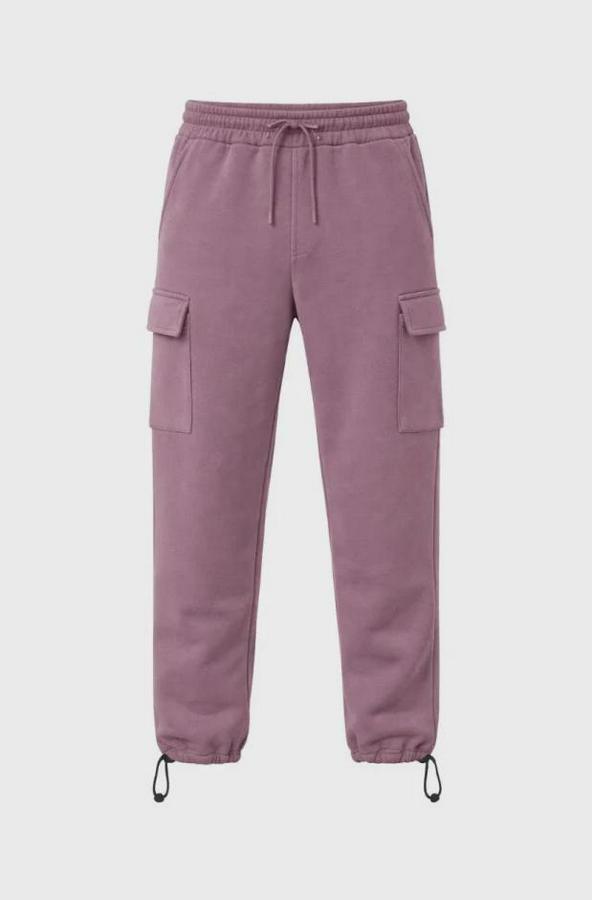 Baggy Üç Iplik Kargo Cepli Eşofman Ayarlanabilir Paça Beli Ipli Pantolon