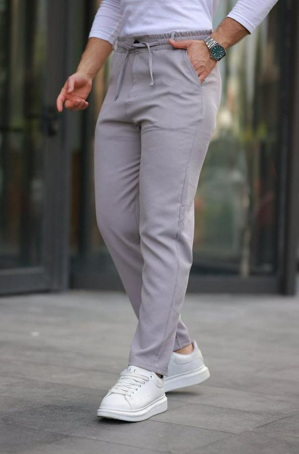 Beli Bağcıklı Jogger Pantolon