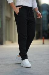 Beli Bağcıklı Jogger Pantolon